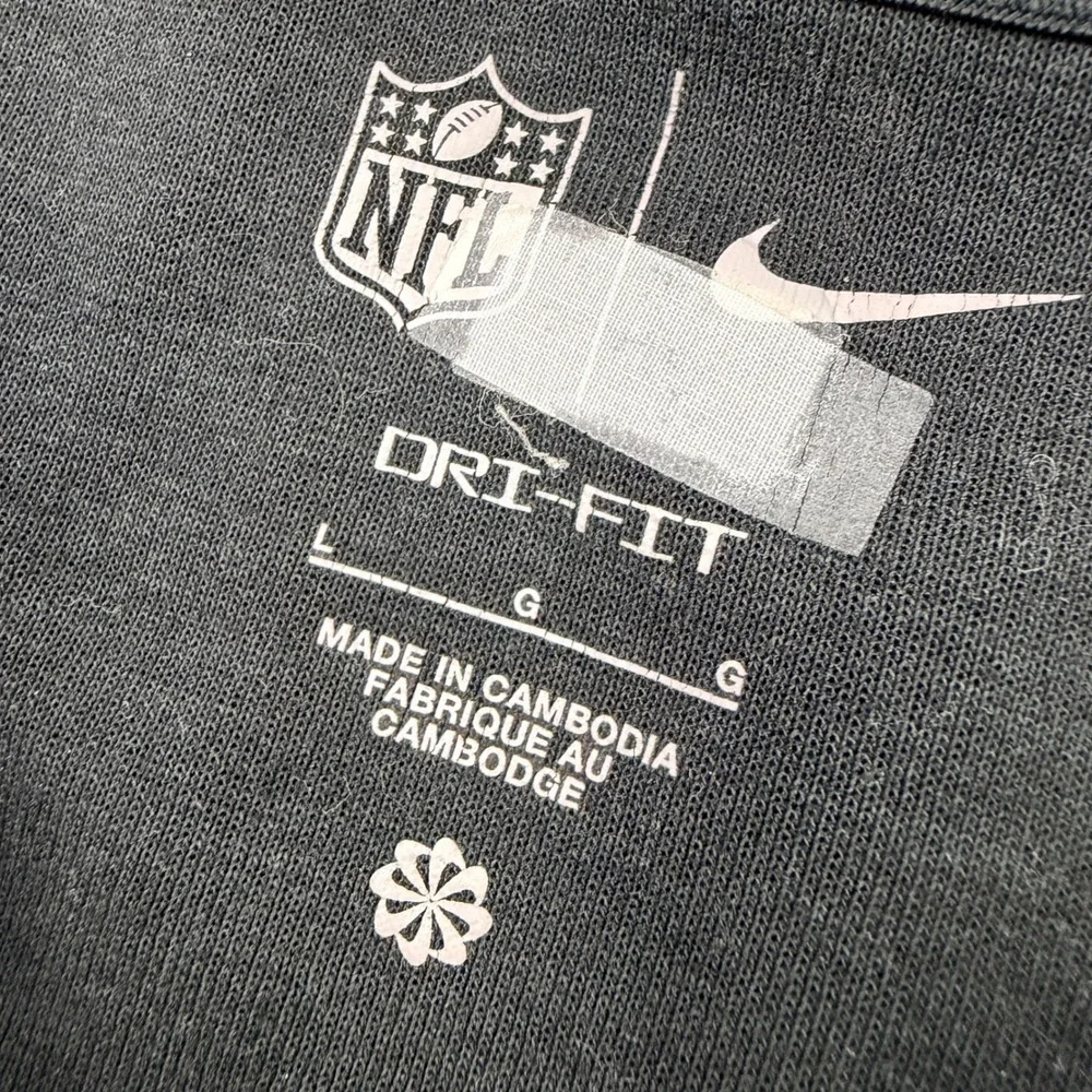 Nike Baltimore Ravens Dri-Fit On Field Coach Issue‎ 1/4 Zip Pullover Mens Large